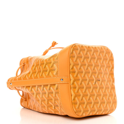 Goyard Goyardine Petit Flot Bucket Bag PM Yellow 3 of 8