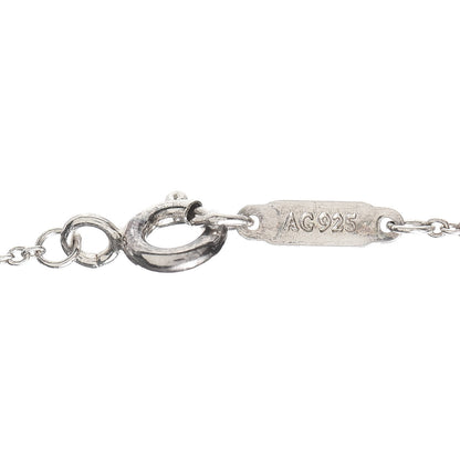 Tiffany Sterling Silver Cherub Pendant Necklace 5 of 6