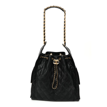 Chanel Caviar Quilted Medium Chanel 25 Handbag Black 1 of 12