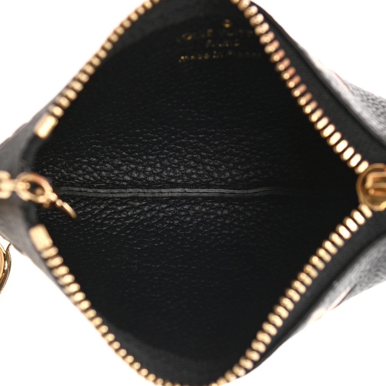 Louis Vuitton Empreinte Monogram Giant Key Pouch Black Beige 5 of 7