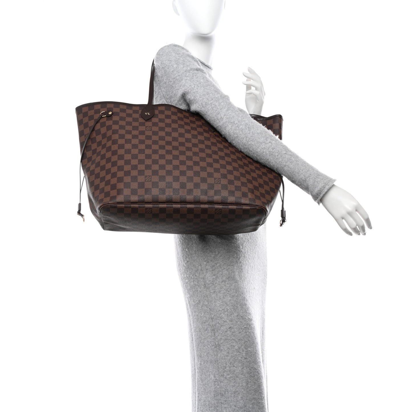 LOUIS VUITTON Damier Ebene Neverfull GM