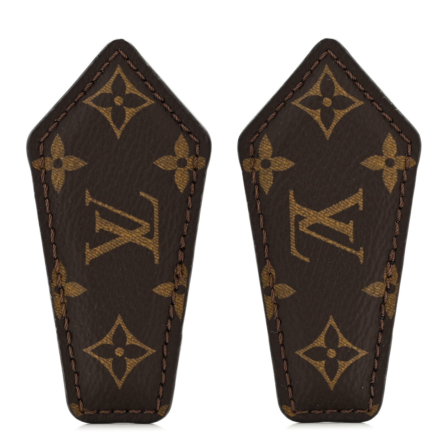 Louis Vuitton Monogram LV Backstage Hair Clip Toile 1 of 5