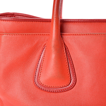 Chanel Lambskin Executive Cerf Shopper Tote Red 16 of 21