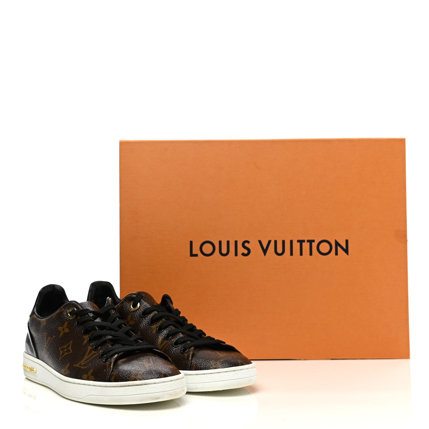 Louis Vuitton Patent Monogram Frontrow Sneakers 39 11 of 11