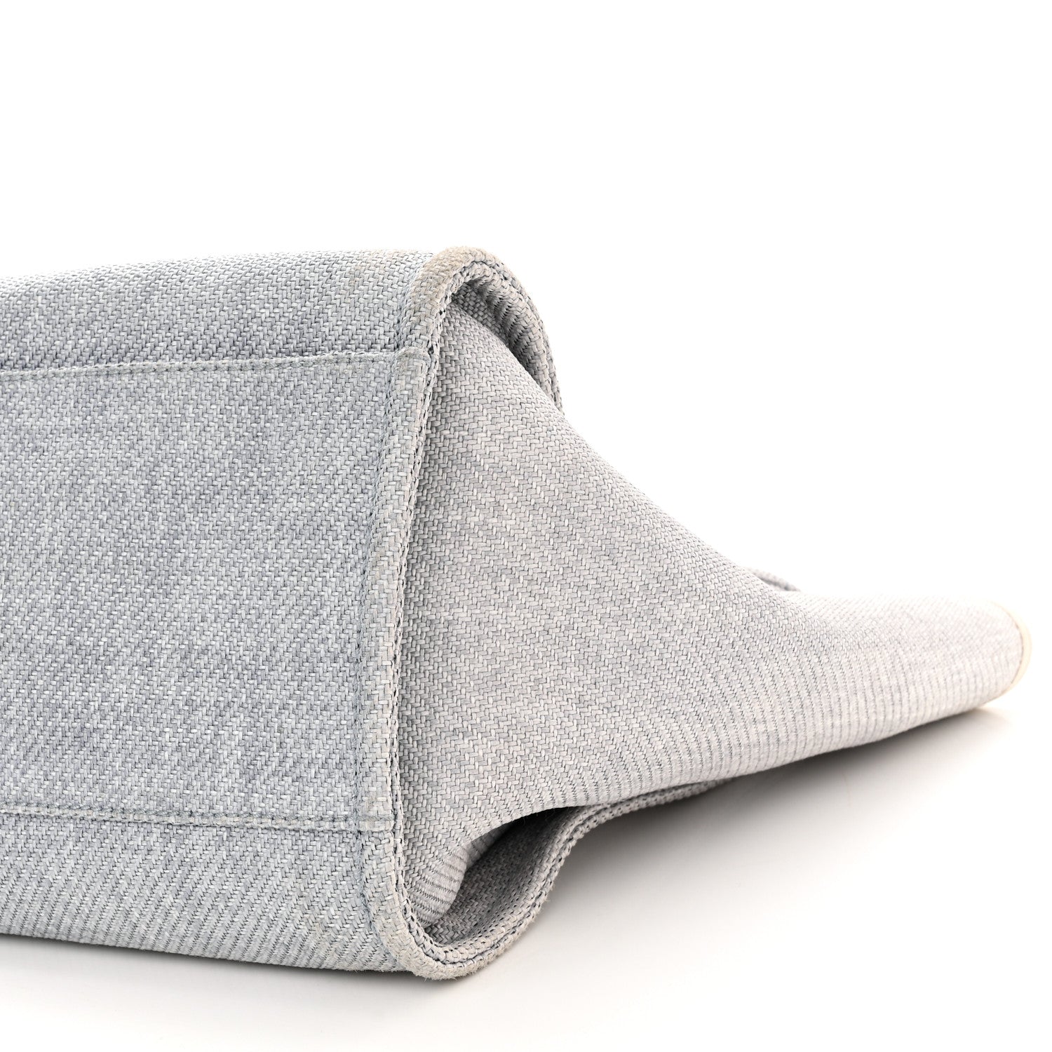 Chanel Canvas Medium Deauville Tote Denim Blue 10 of 14
