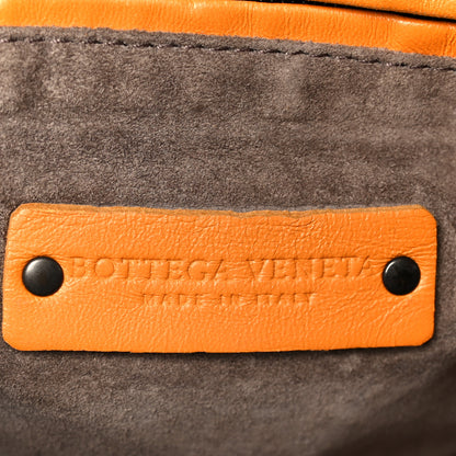 Bottega Veneta Nappa Intrecciato Nodini Crossbody Messenger Orange 6 of 11