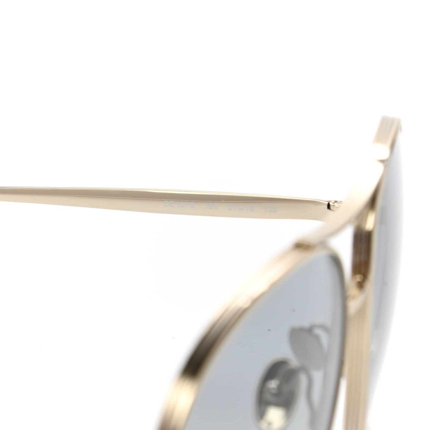 Metal Aviator Sunglasses CE127S Gold