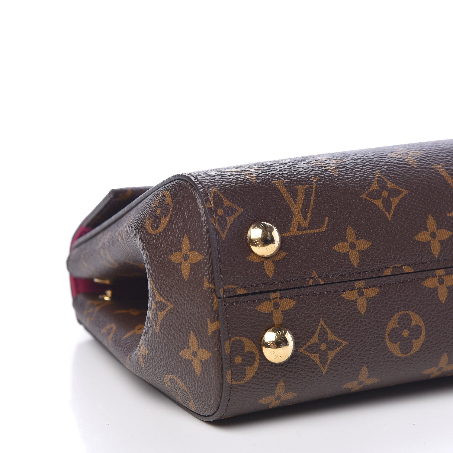Louis Vuitton Monogram Cluny BB Bordeaux Fuchsia 5 of 9