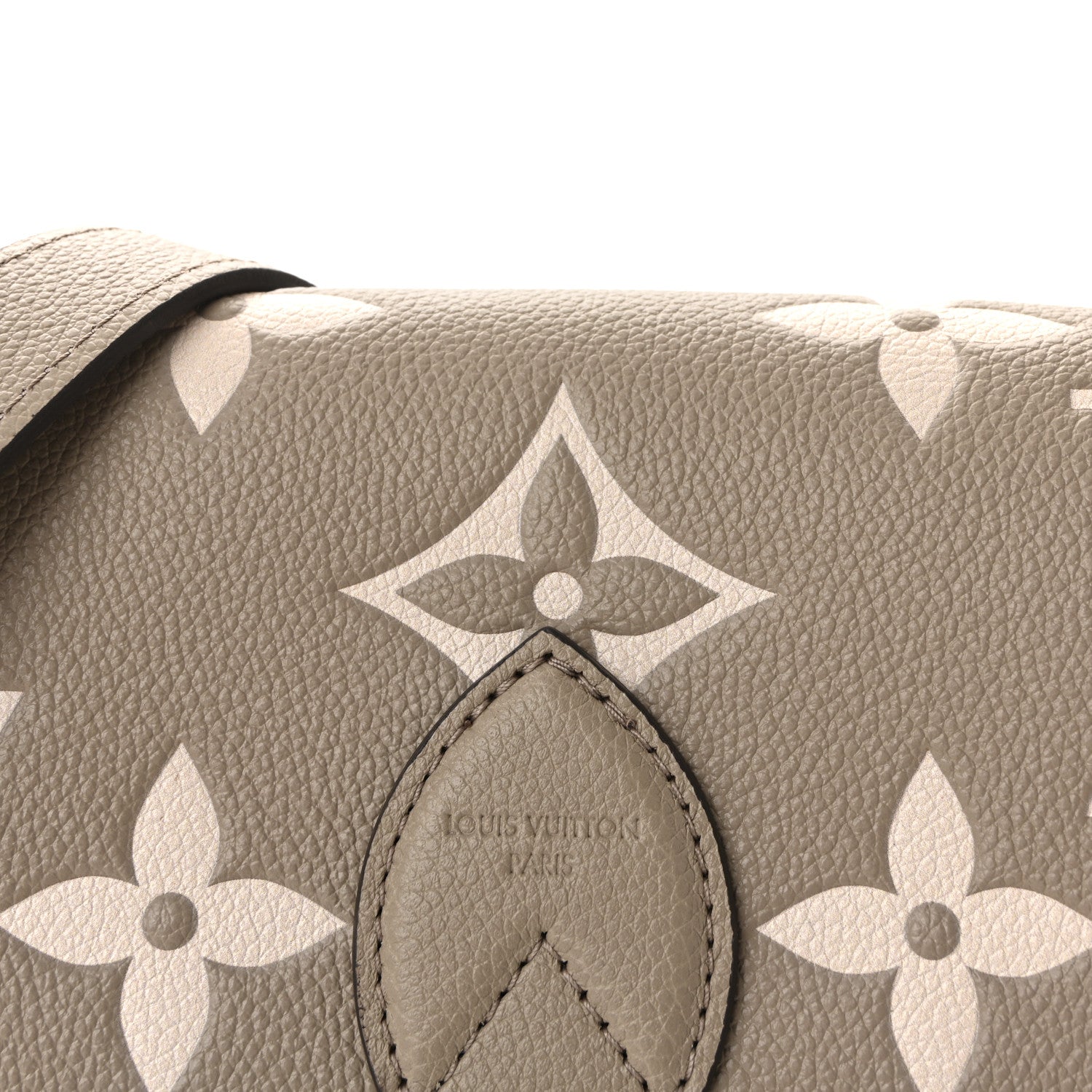 Louis Vuitton Empreinte Monogram Giant Diane Tourterelle Creme 7 of 9