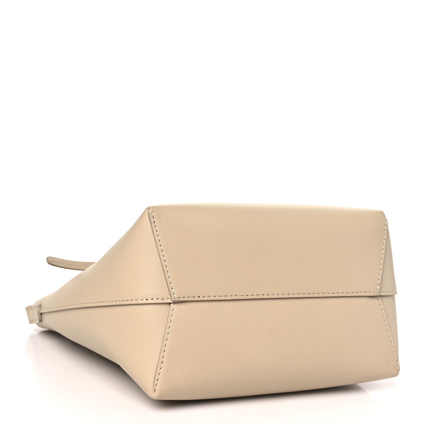 Calfskin Mini Bucket Bag Sand