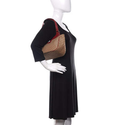 Christian Dior Diorissimo Shoulder Bag Red 2 of 9