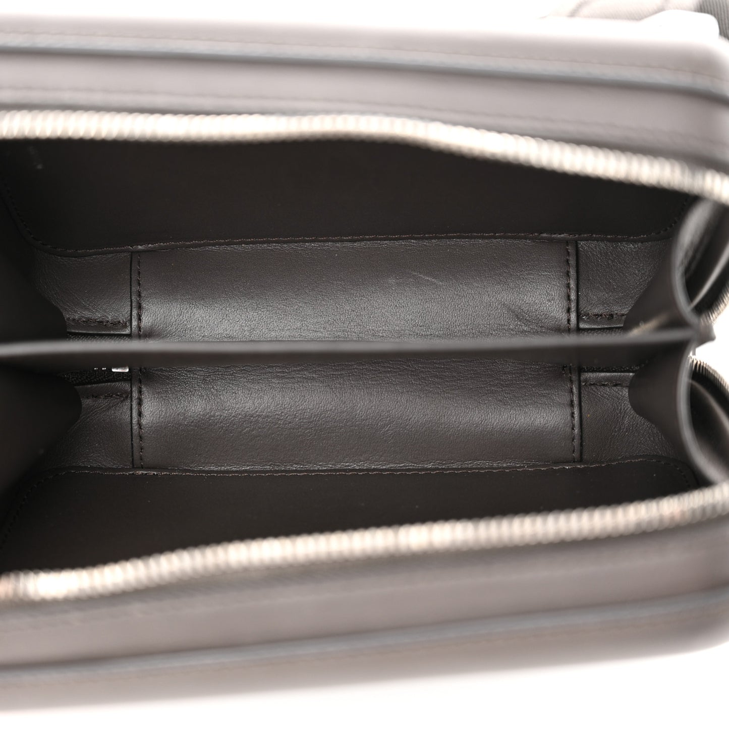 Calfskin Molded Sling Crossbody Bag Dark Grey