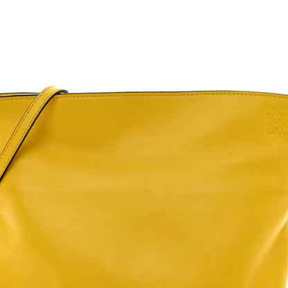 Loewe Calfskin Mini Flamenco Knot Clutch Mustard 5 of 12