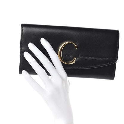 Chloe Smooth Calfskin Long Wallet Black 2 of 7