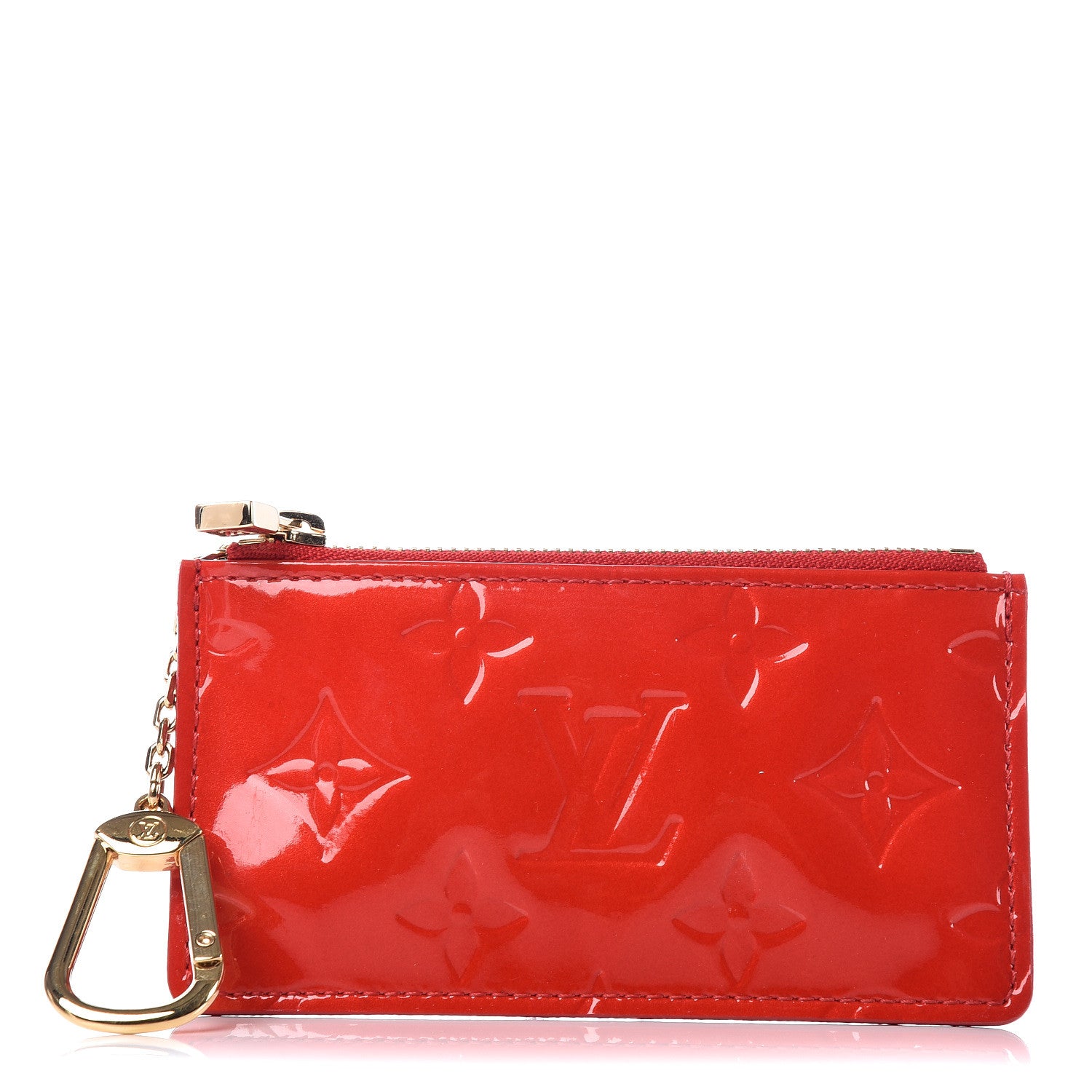 Louis Vuitton Vernis Key Pouch Pomme D'Amour 1 of 7