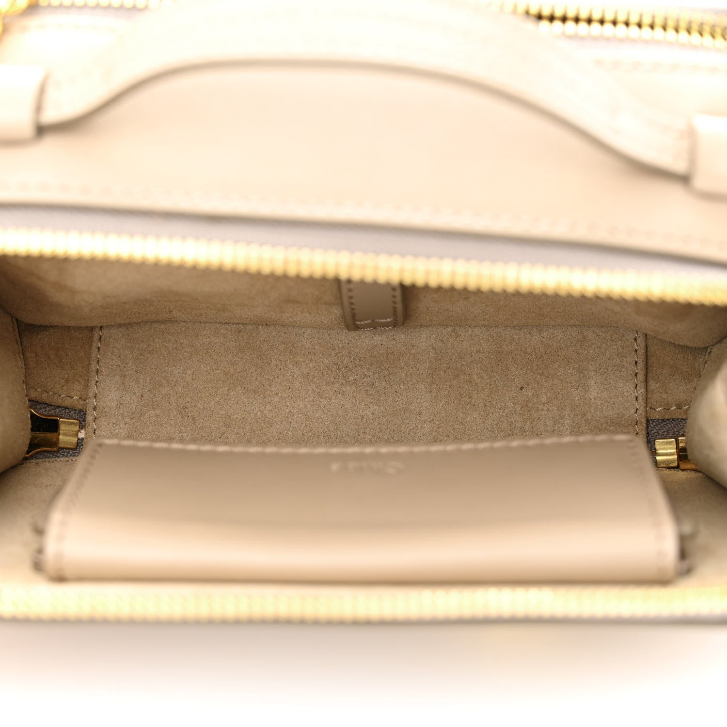 Chloe Calfskin Mini C Vanity Bag Motty Grey 6 of 12