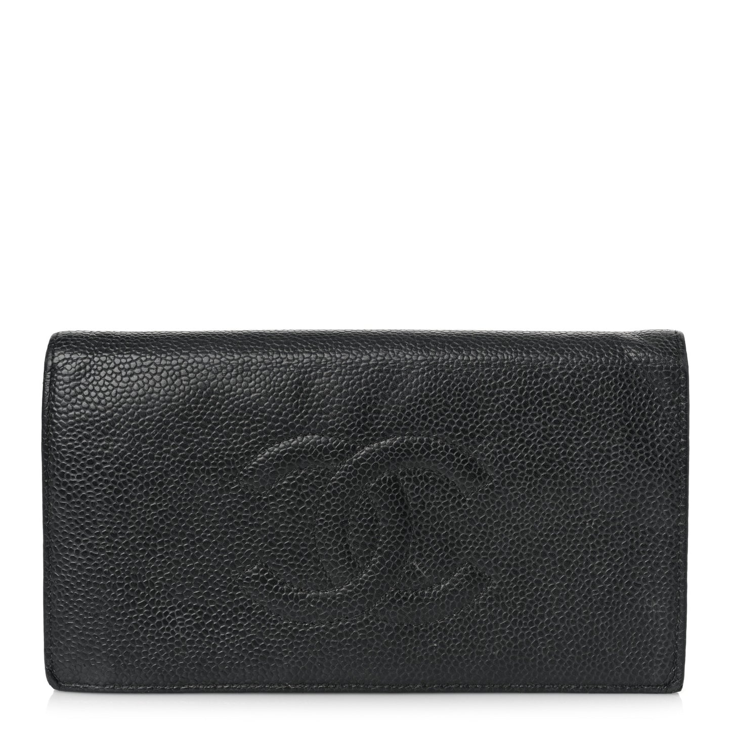 Caviar Timeless CC Yen Wallet Black