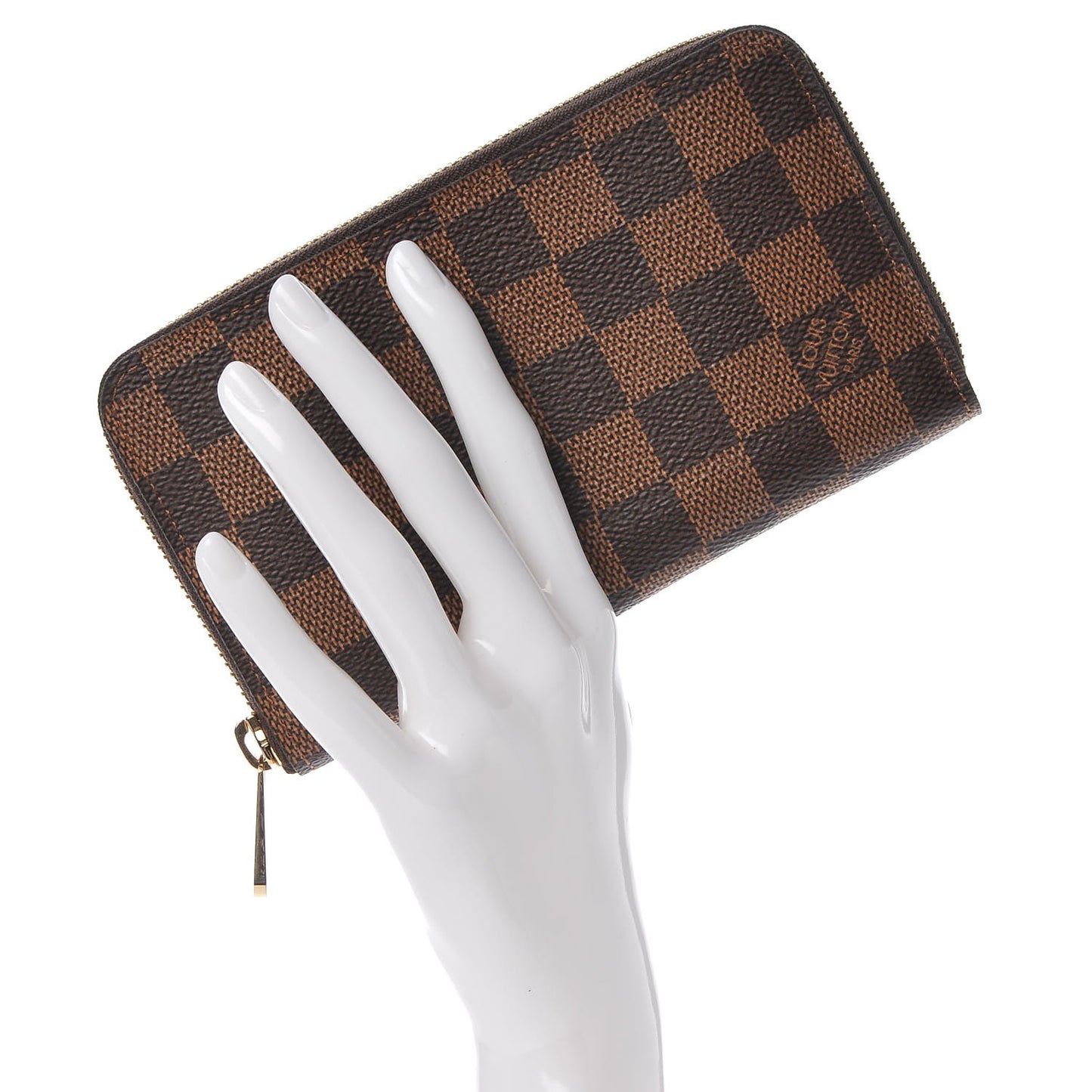 Damier Ebene Zippy Compact Wallet