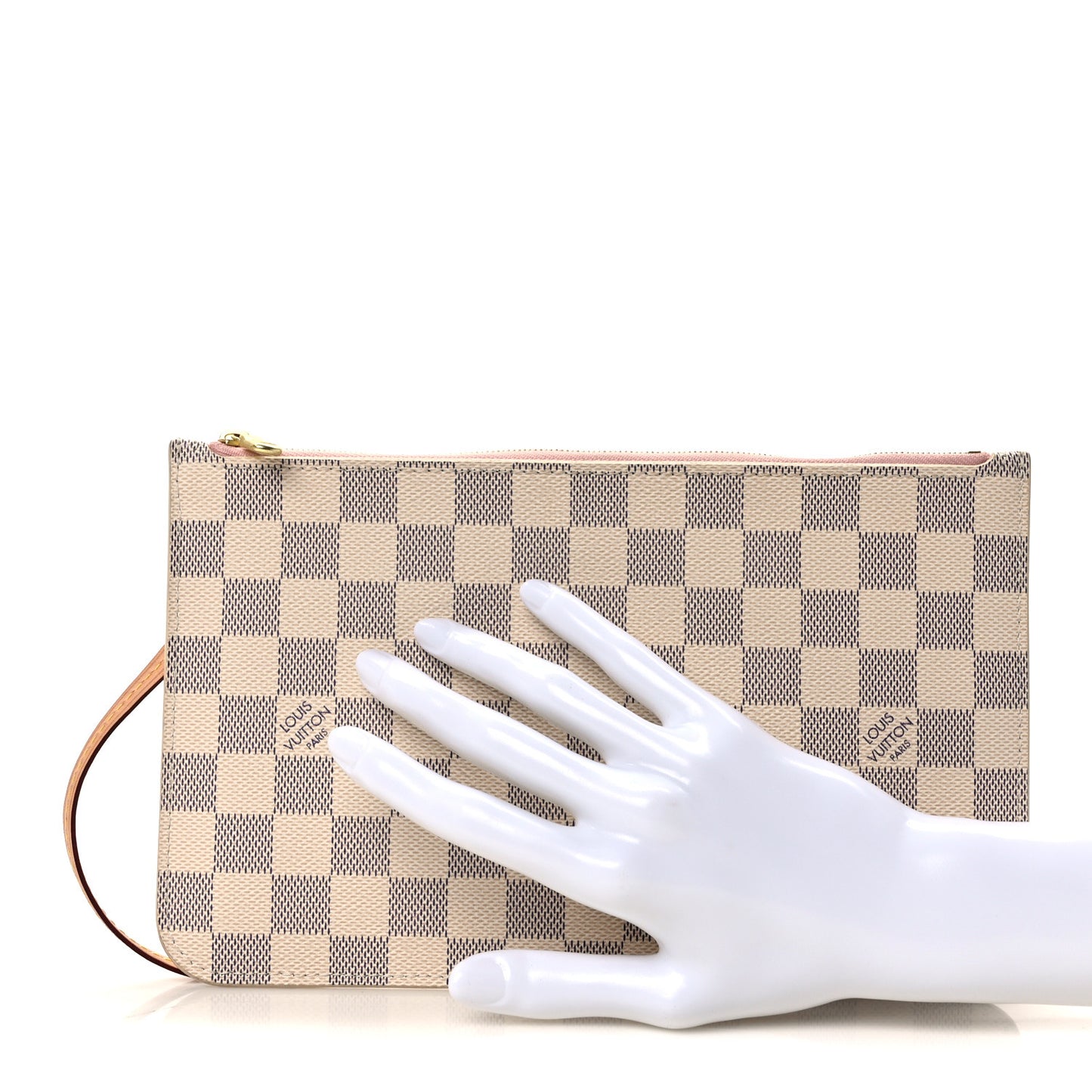 Damier Azur Neverfull MM GM Pochette Rose Ballerine