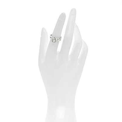 Hermes Sterling Silver PM Collier De Chien Ring 51 5.75 2 of 4