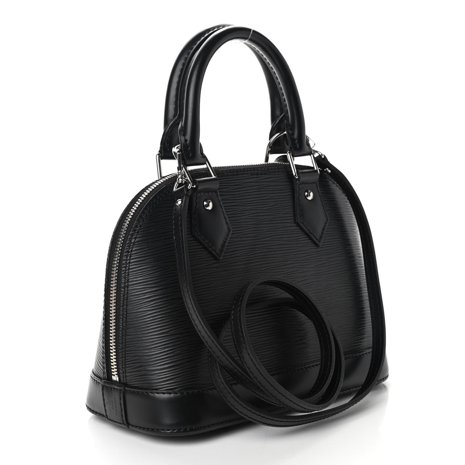 Louis Vuitton Epi Alma BB Black 3 of 10