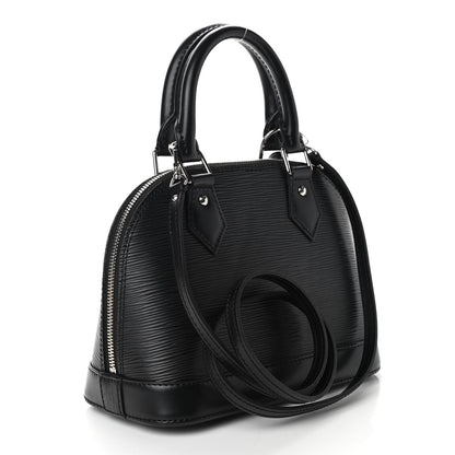 Louis Vuitton Epi Alma BB Black 3 of 10