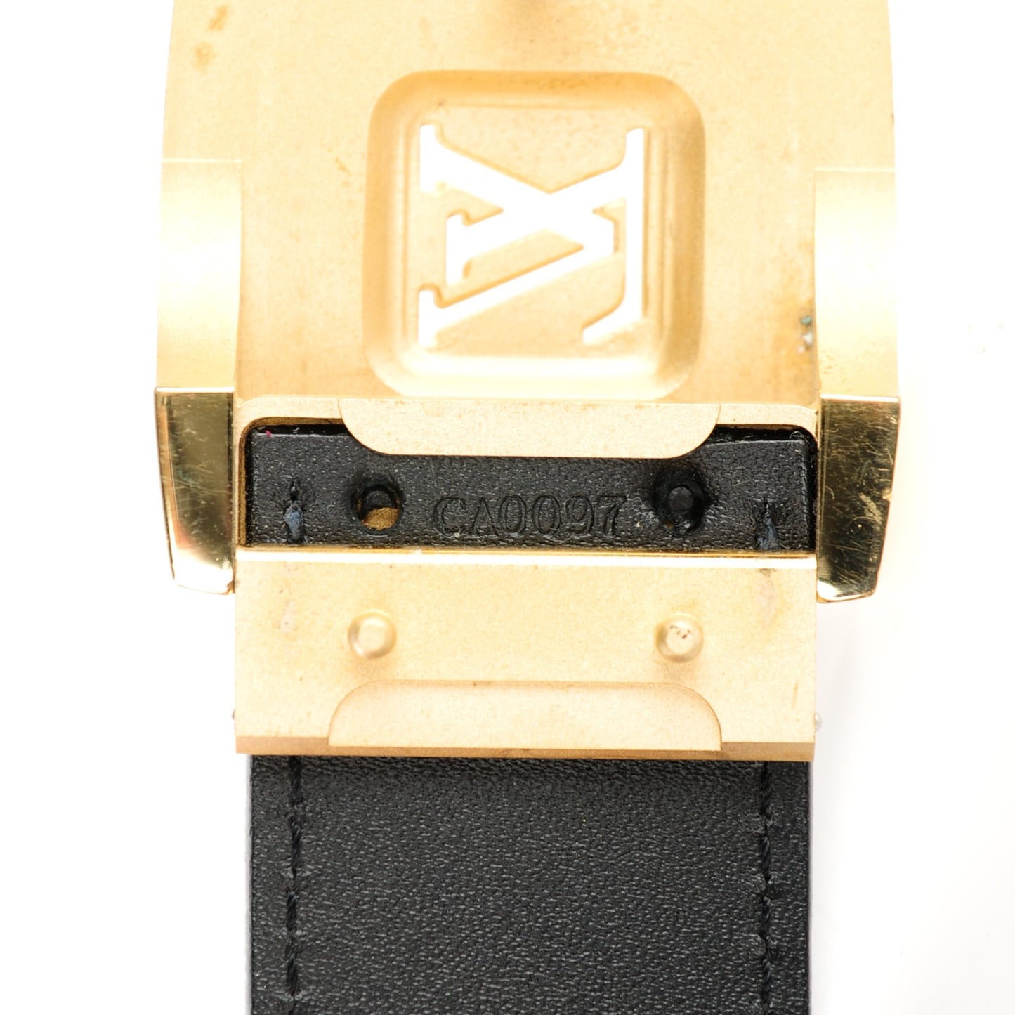 Monogram Multicolor LV Cut Reversible Belt 90 36 Black