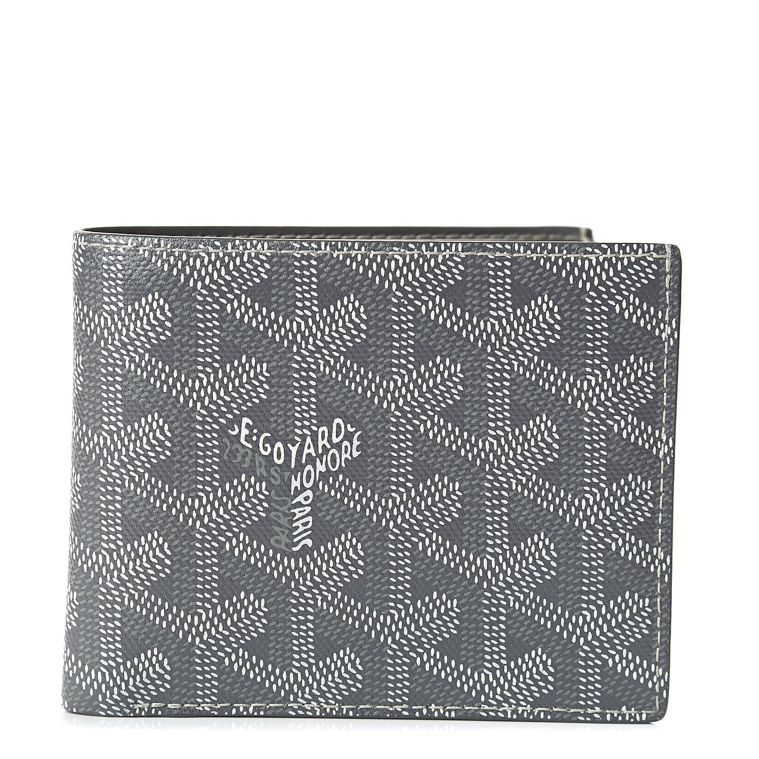 Goyard Goyardine Bi-Fold Victoire PM Wallet Grey 1 of 6