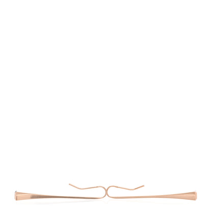 Hermes 18K Rose Gold Clou De Forge Drop Earrings 3 of 5