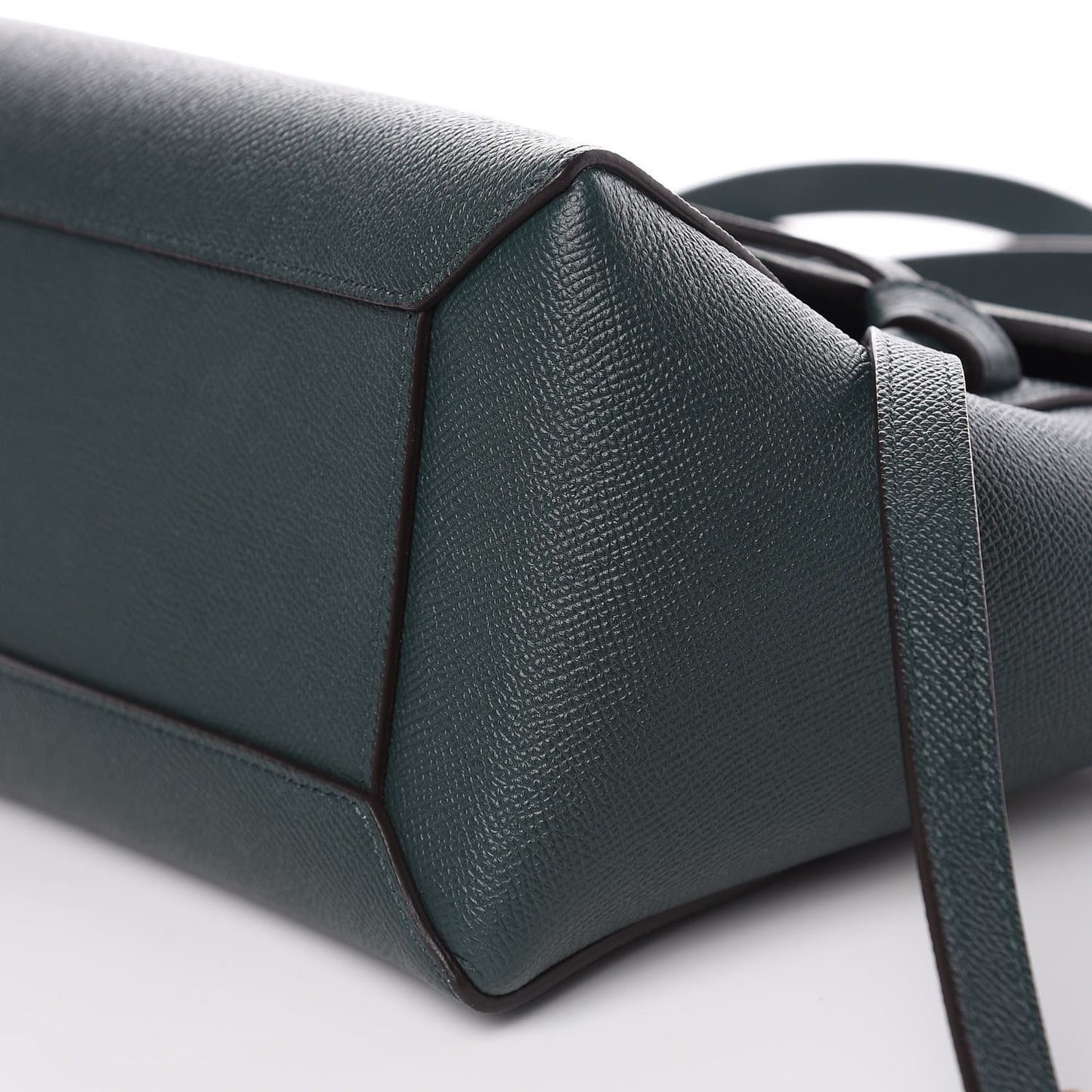 Baby Grained Calfskin Micro Belt Bag Amazone