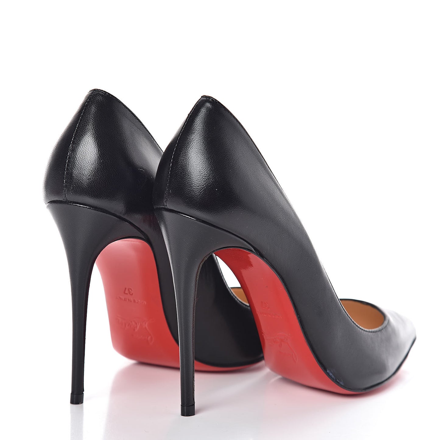 Shiny Nappa Pigalle Follies 100 Pumps 37 Black