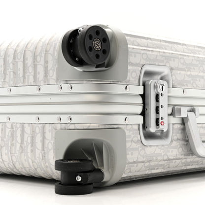 Christian Dior X RIMOWA Aluminum Gradient Cabin Luggage Silver 8 of 11