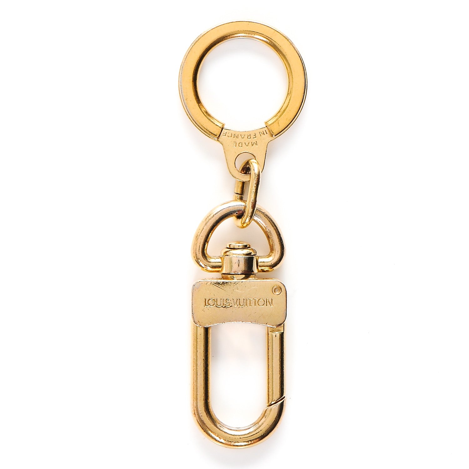 Louis Vuitton Pochette Extender Key Ring Gold 1 of 4
