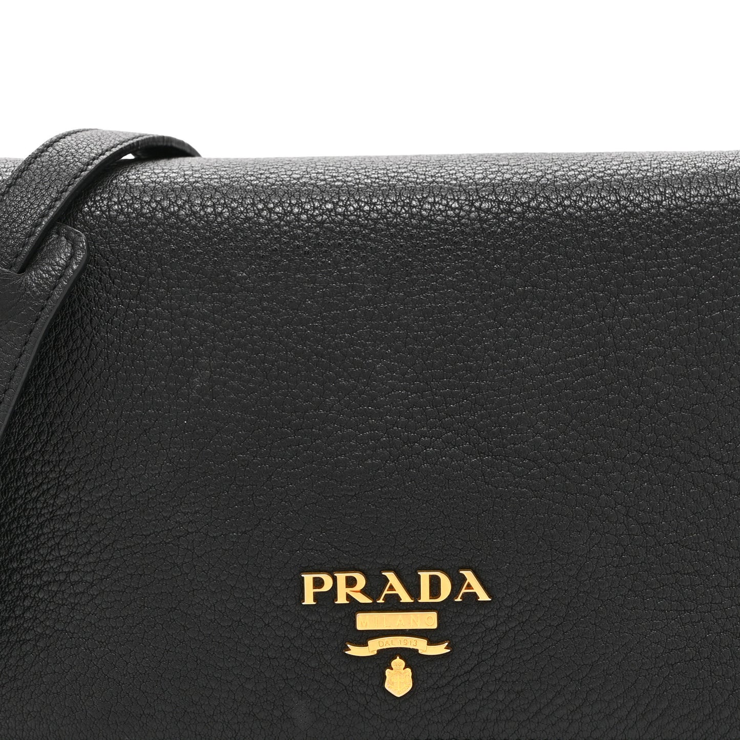 Vitello Phenix Crossbody Bag Black