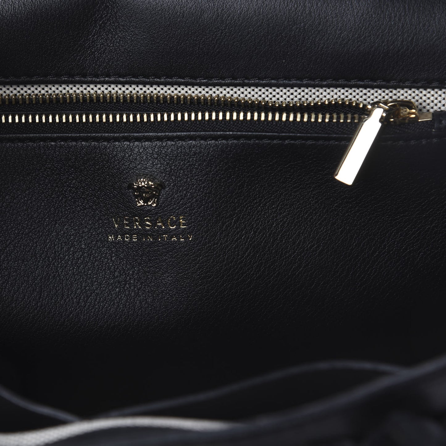 Calfskin Medium Palazzo Empire Bag Black