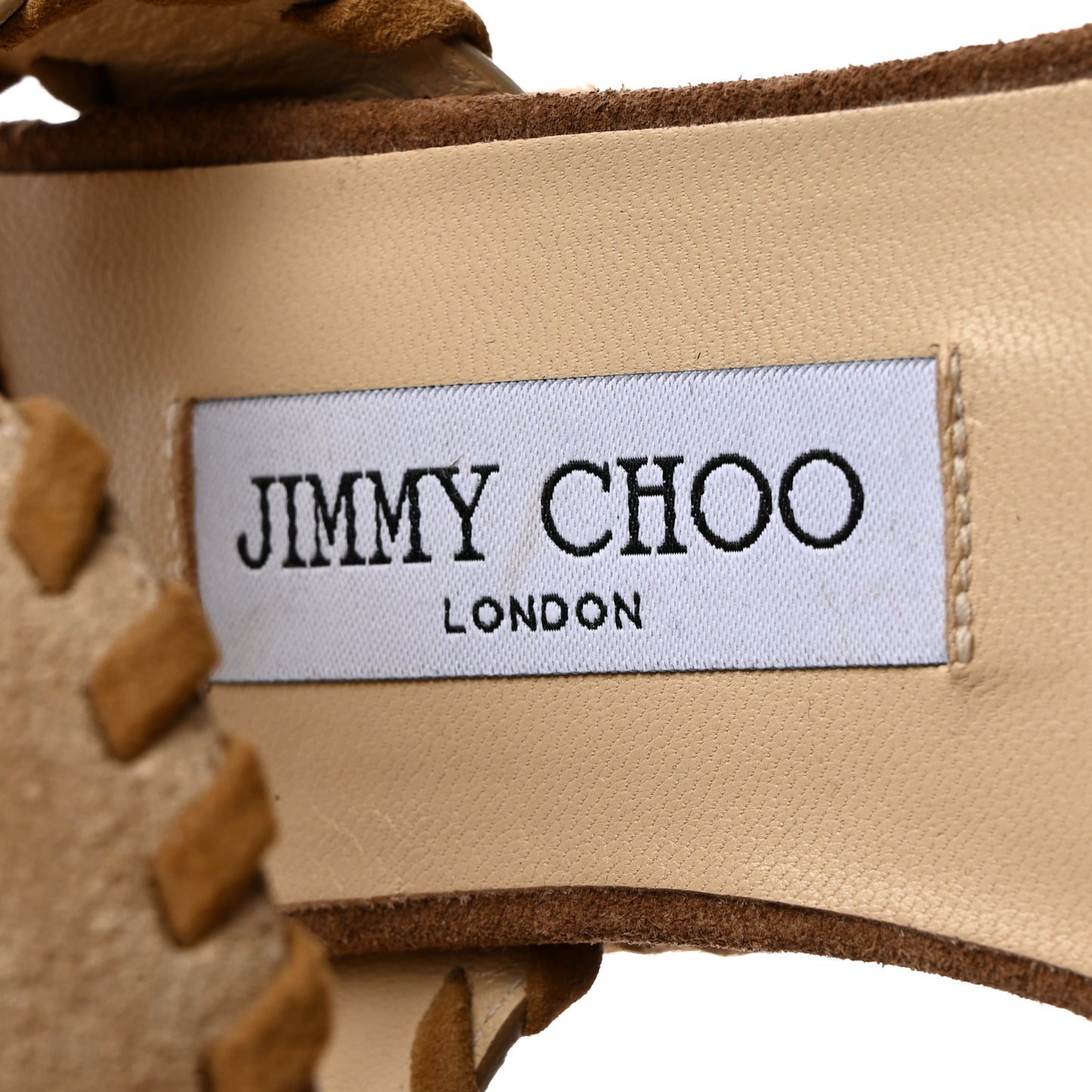 Suede Espadrille Abigail 100 Wedge Sandals 39 Brown