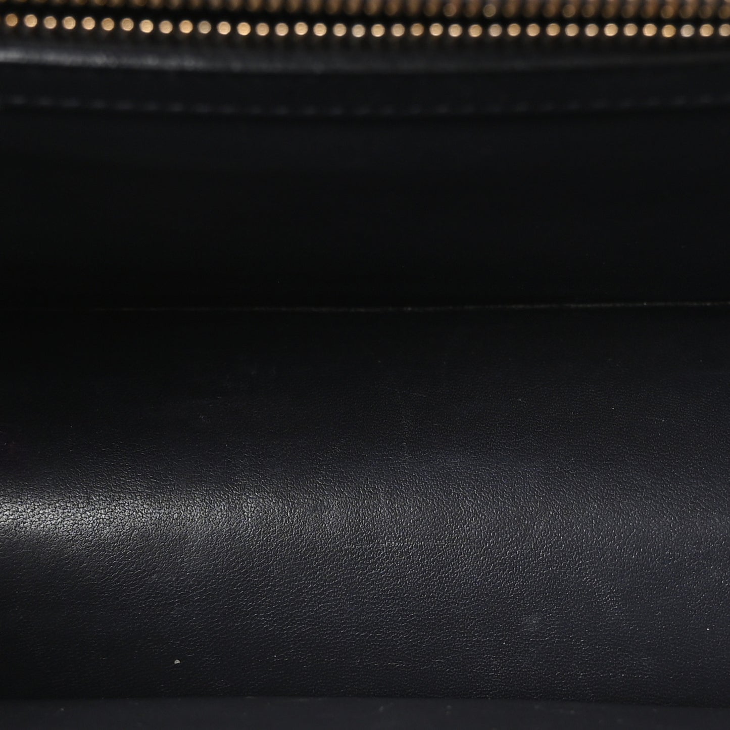 Metallic Patent Micro-Cannage Medium Diorama Flap Bag Gold