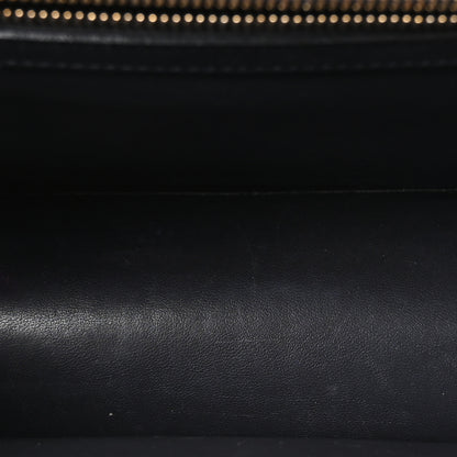 Christian Dior Metallic Patent Micro-Cannage Medium Diorama Flap Bag Gold 4 of 9