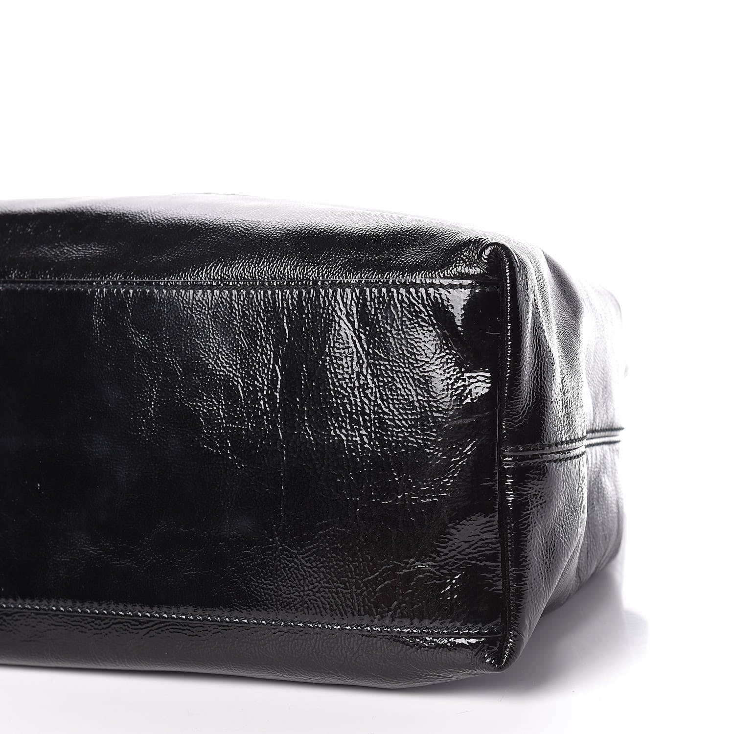 Gucci Patent Medium Soho Chain Shoulder Bag Black 9 of 9