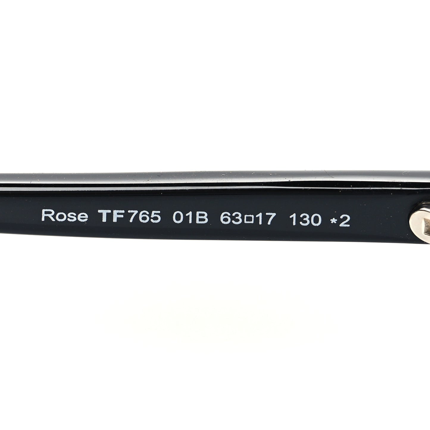 Acetate Rose Sunglasses TF765 Black