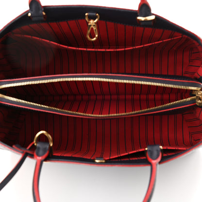 Louis Vuitton Empreinte Montaigne GM Marine Rouge 5 of 12