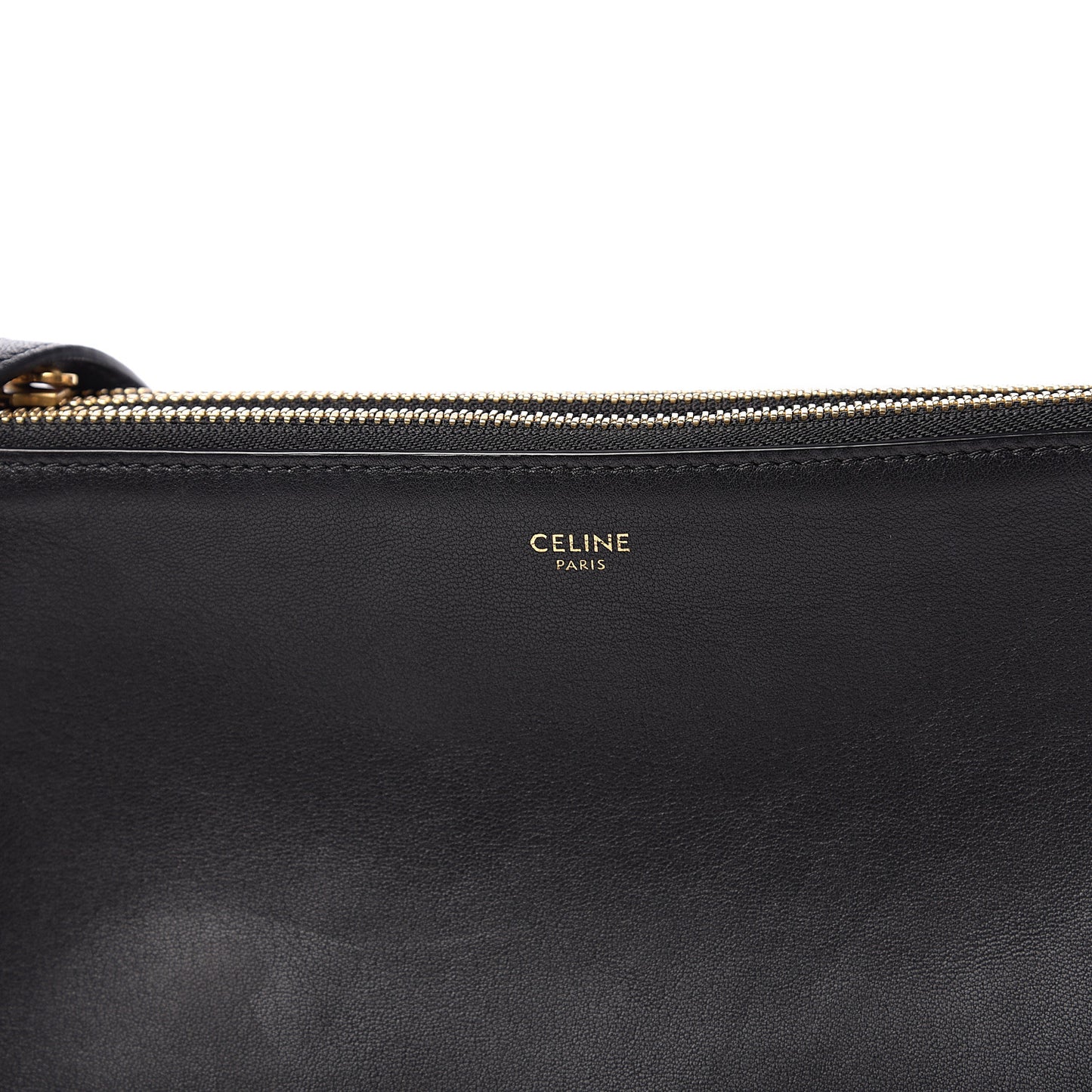 Lambskin Large Trio Crossbody Bag Black