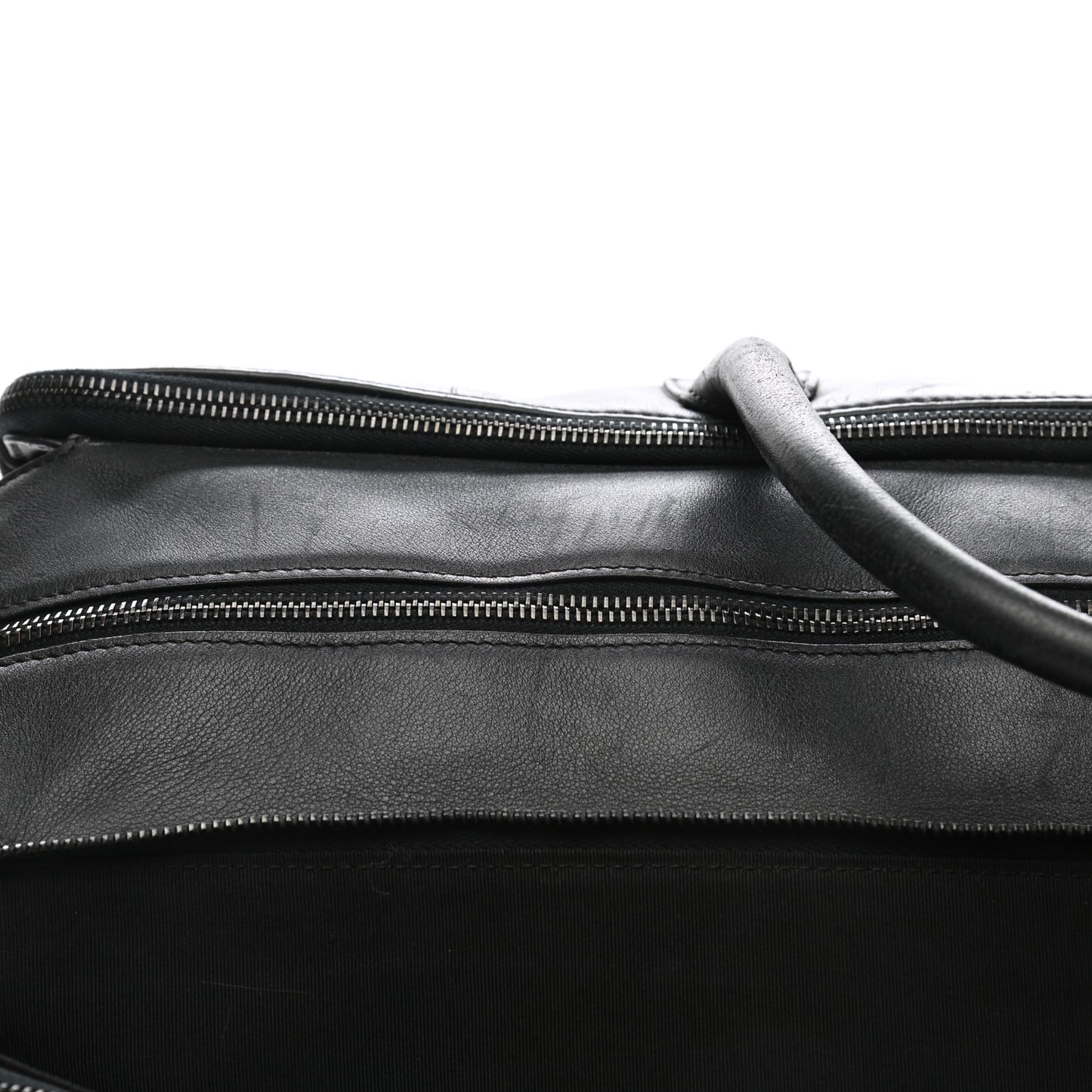 Calfskin Duffel Bag Black