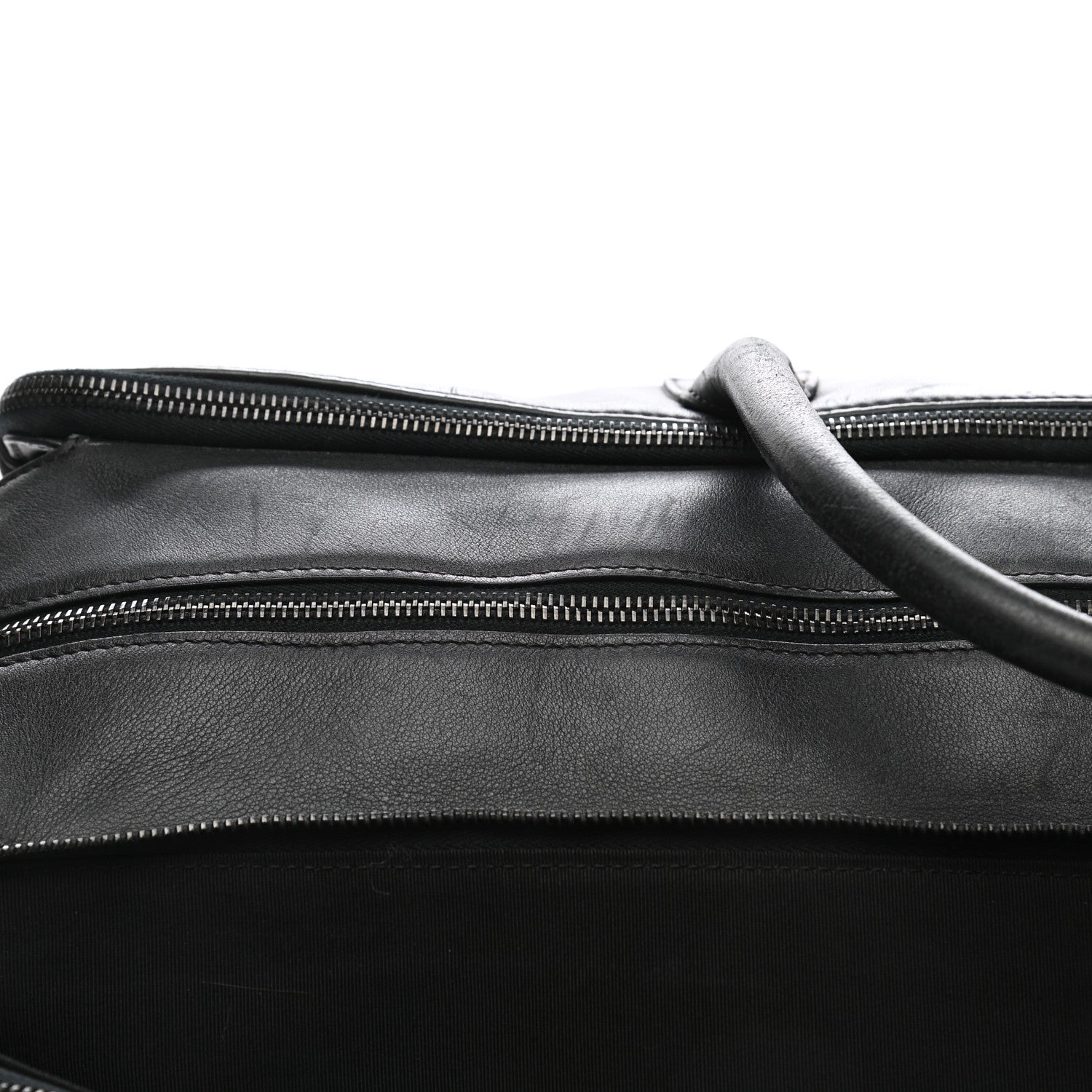 Chanel Calfskin Duffel Bag Black 13 of 16