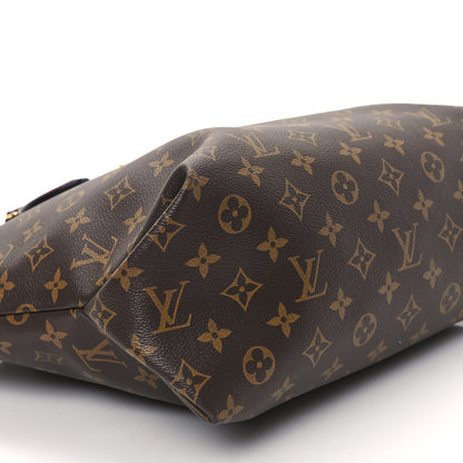 Louis Vuitton Monogram Flower Zipped Tote MM Bordeaux 10 of 11