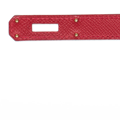 Hermes Epsom Kelly Sellier 32 Rouge Casaque 13 of 28