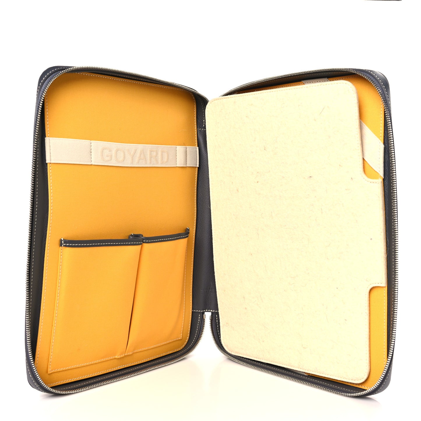 Goyardine Universal Companion Portfolio Grey