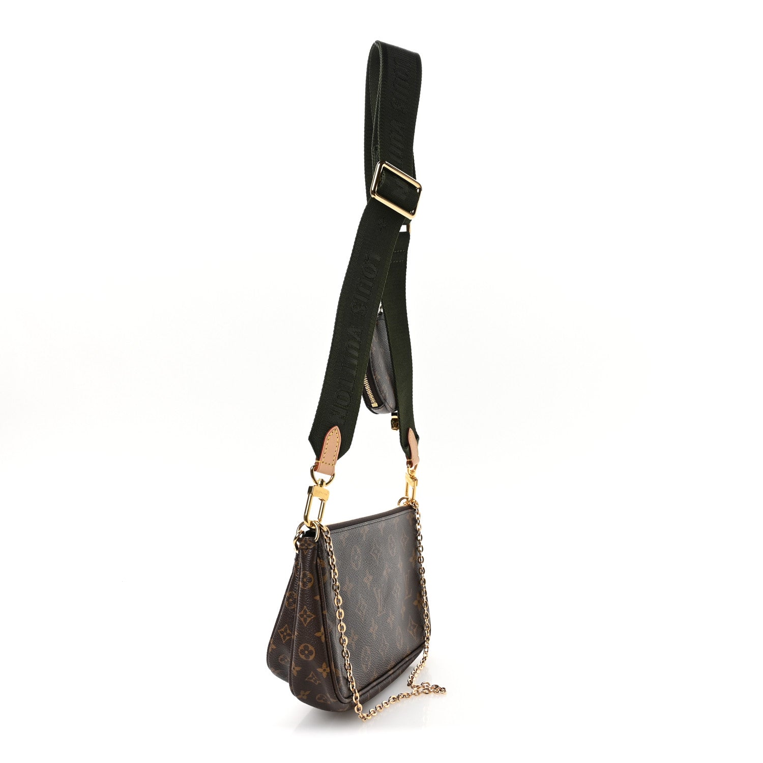 Louis Vuitton Monogram Multi Pochette Accessories Kaki 3 of 10