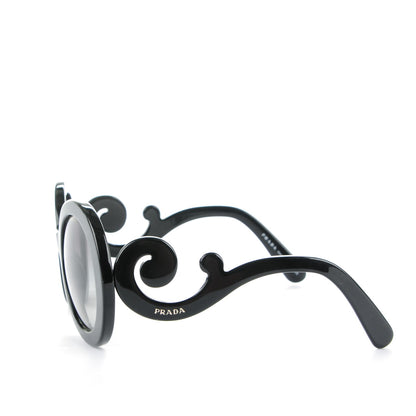 Prada Baroque Sunglasses SPR 27N Black 2 of 5