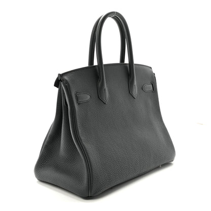 Hermes Togo Birkin 30 Gris Misty 3 of 9